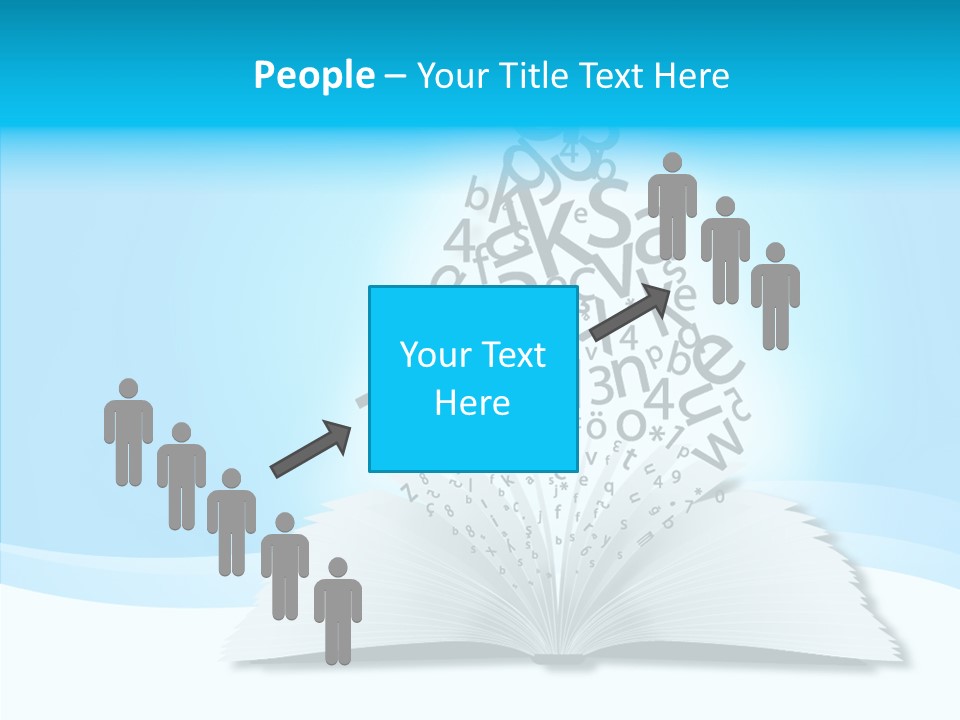 Symbol Pencil Text PowerPoint Template