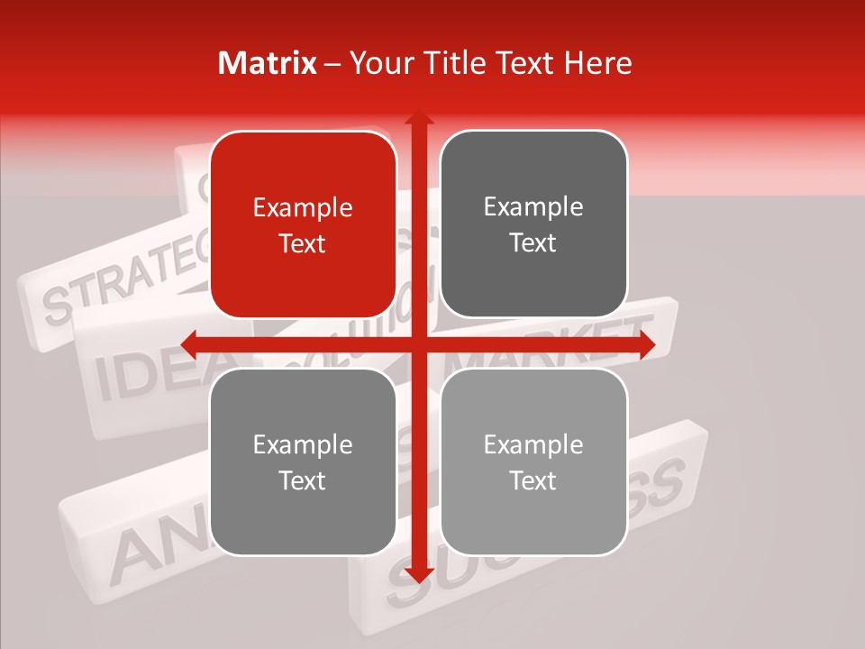 Contains Wording Services PowerPoint Template