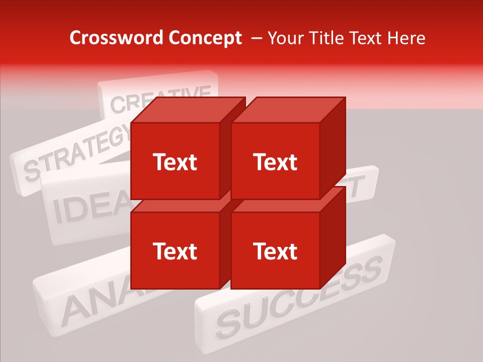 Contains Wording Services PowerPoint Template