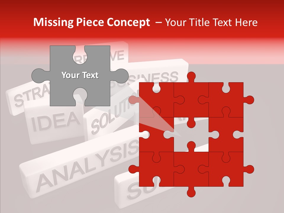 Contains Wording Services PowerPoint Template