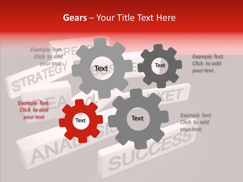 Contains Wording Services PowerPoint Template