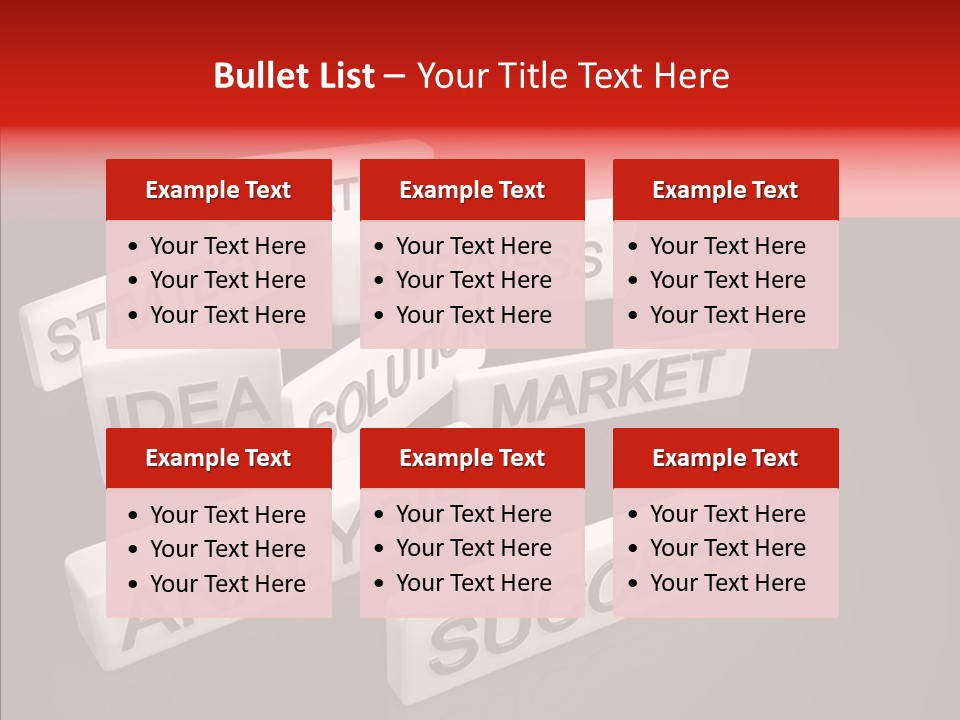 Contains Wording Services PowerPoint Template