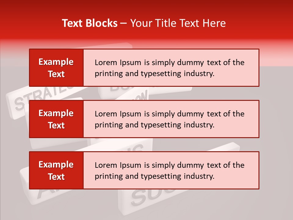 Contains Wording Services PowerPoint Template