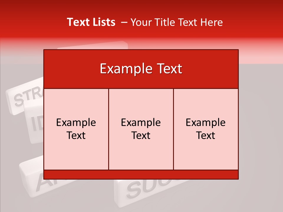 Contains Wording Services PowerPoint Template