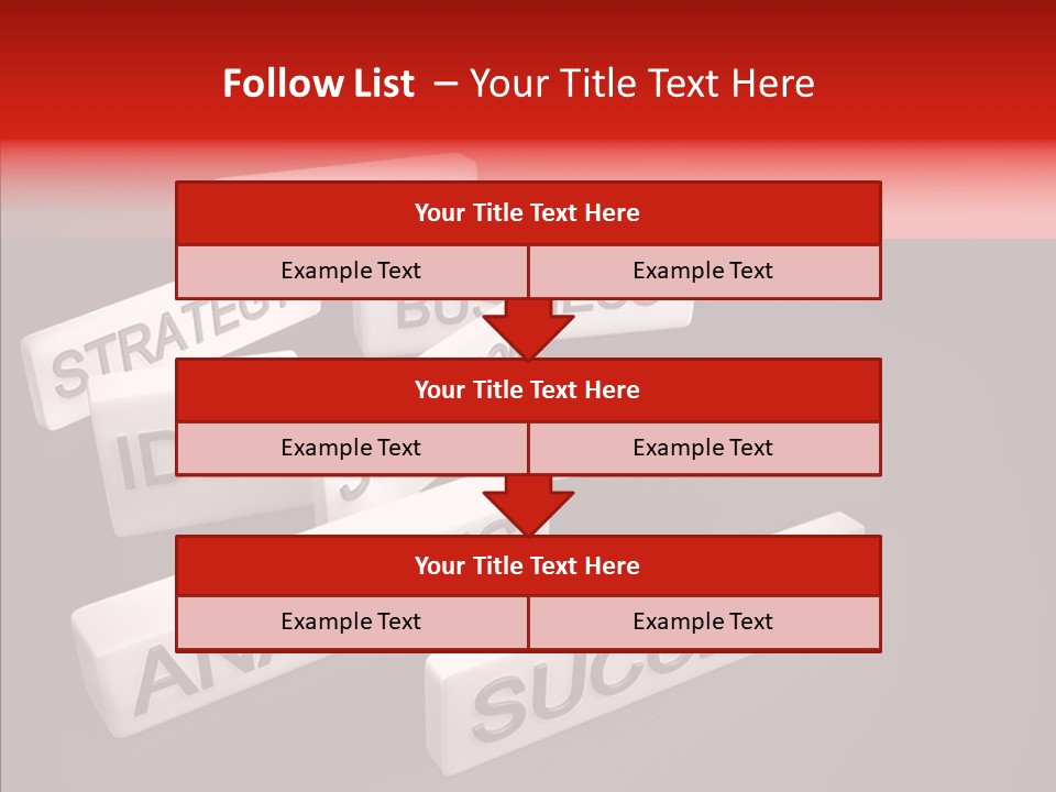 Contains Wording Services PowerPoint Template
