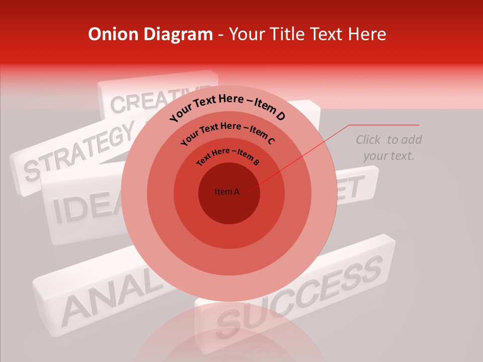 Contains Wording Services PowerPoint Template