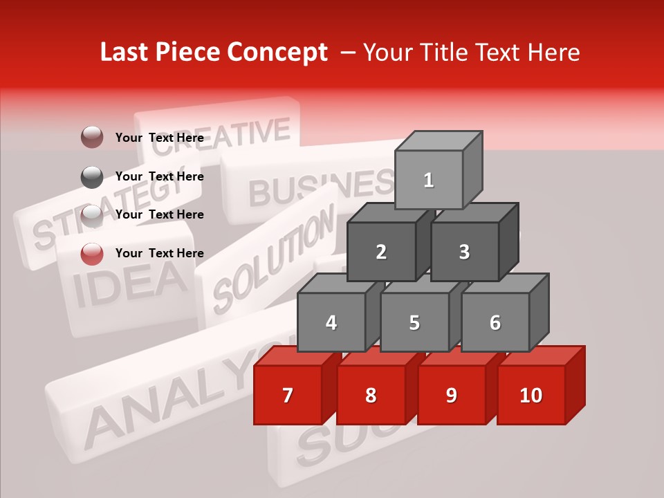 Contains Wording Services PowerPoint Template
