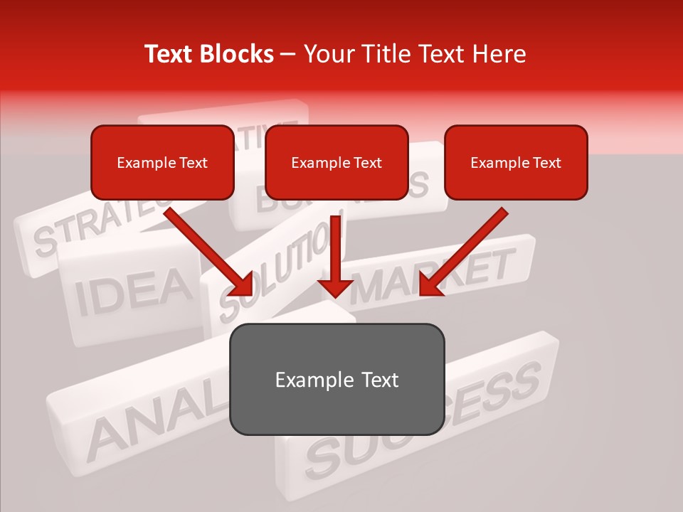 Contains Wording Services PowerPoint Template