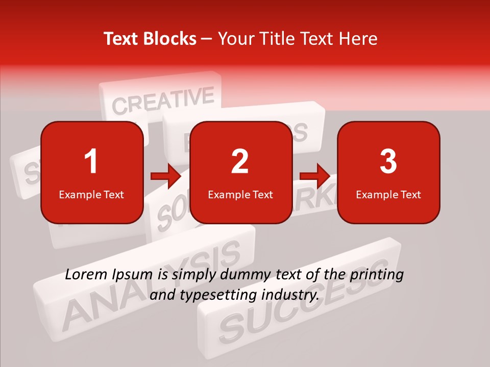 Contains Wording Services PowerPoint Template