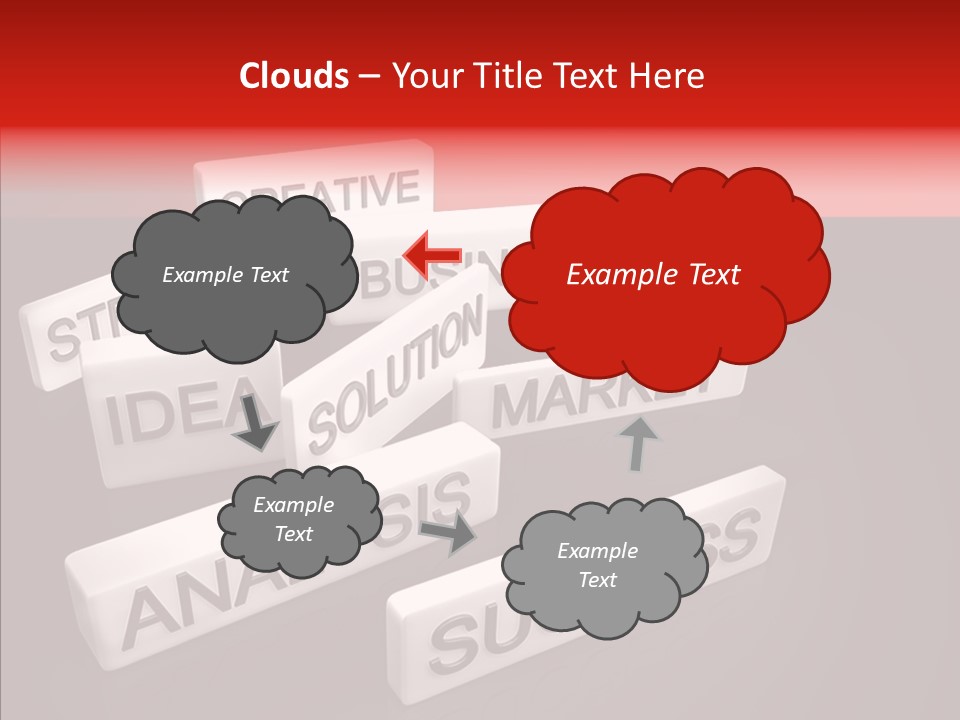 Contains Wording Services PowerPoint Template