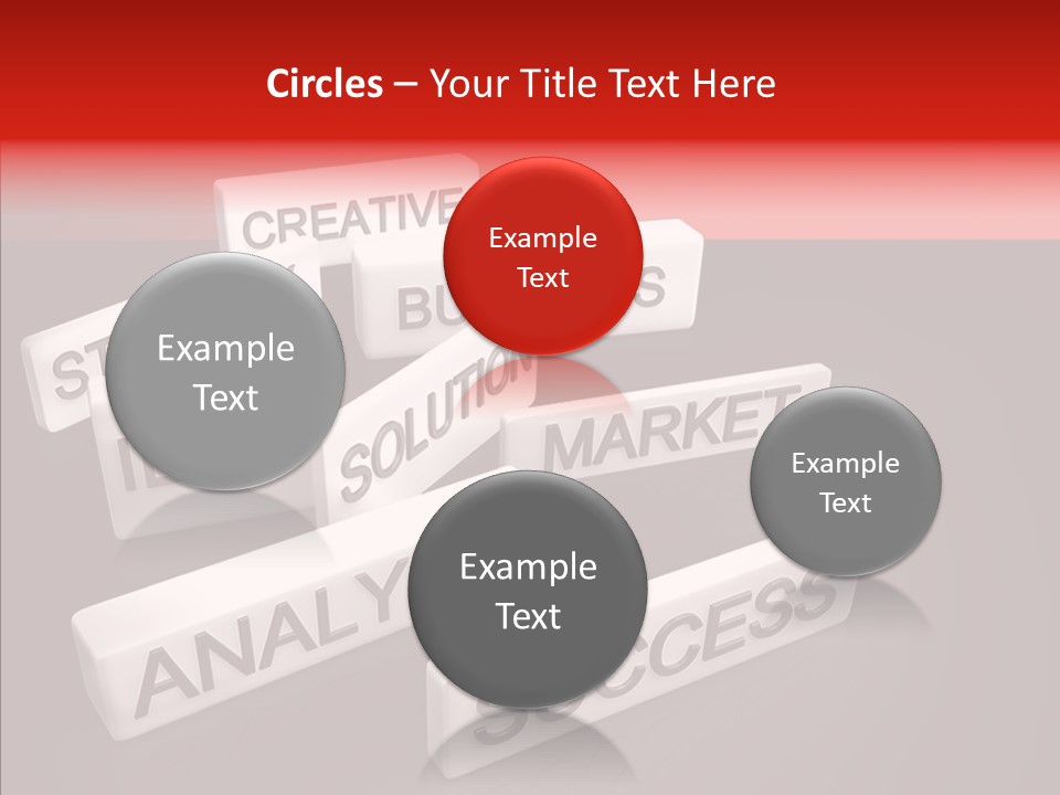 Contains Wording Services PowerPoint Template