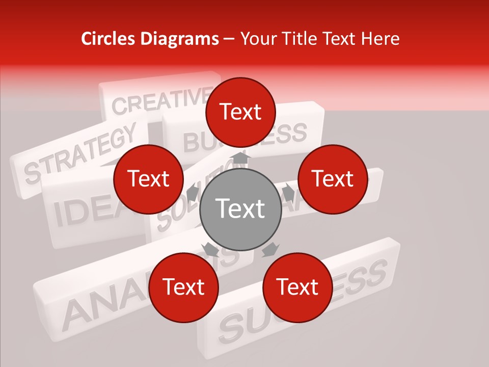 Contains Wording Services PowerPoint Template