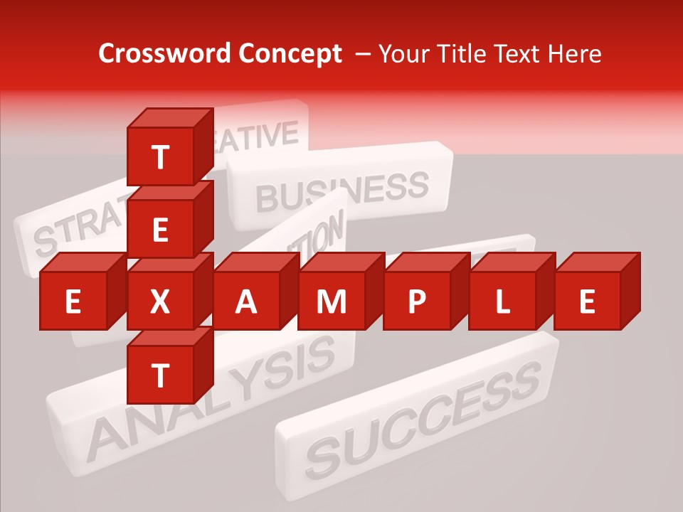 Contains Wording Services PowerPoint Template