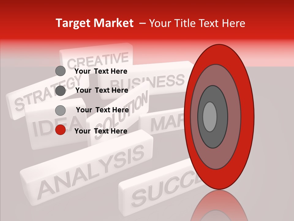 Contains Wording Services PowerPoint Template