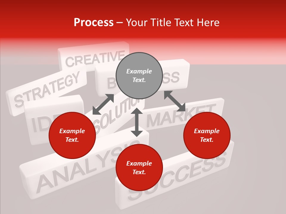 Contains Wording Services PowerPoint Template