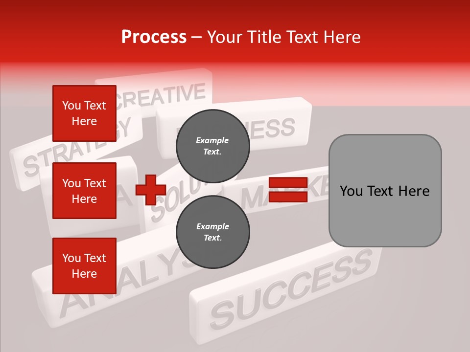 Contains Wording Services PowerPoint Template