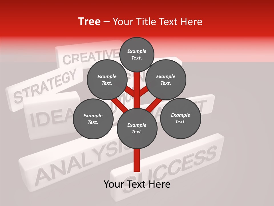 Contains Wording Services PowerPoint Template