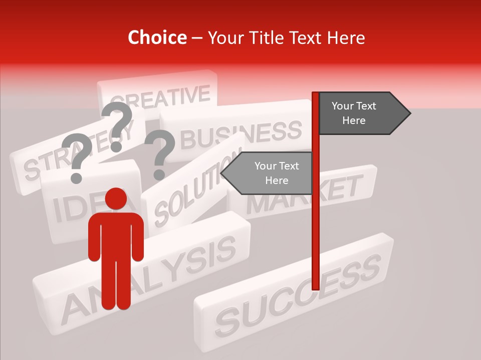 Contains Wording Services PowerPoint Template