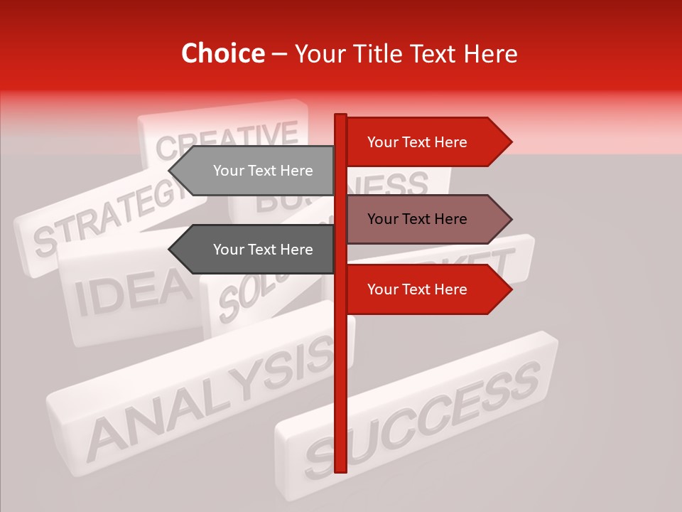 Contains Wording Services PowerPoint Template