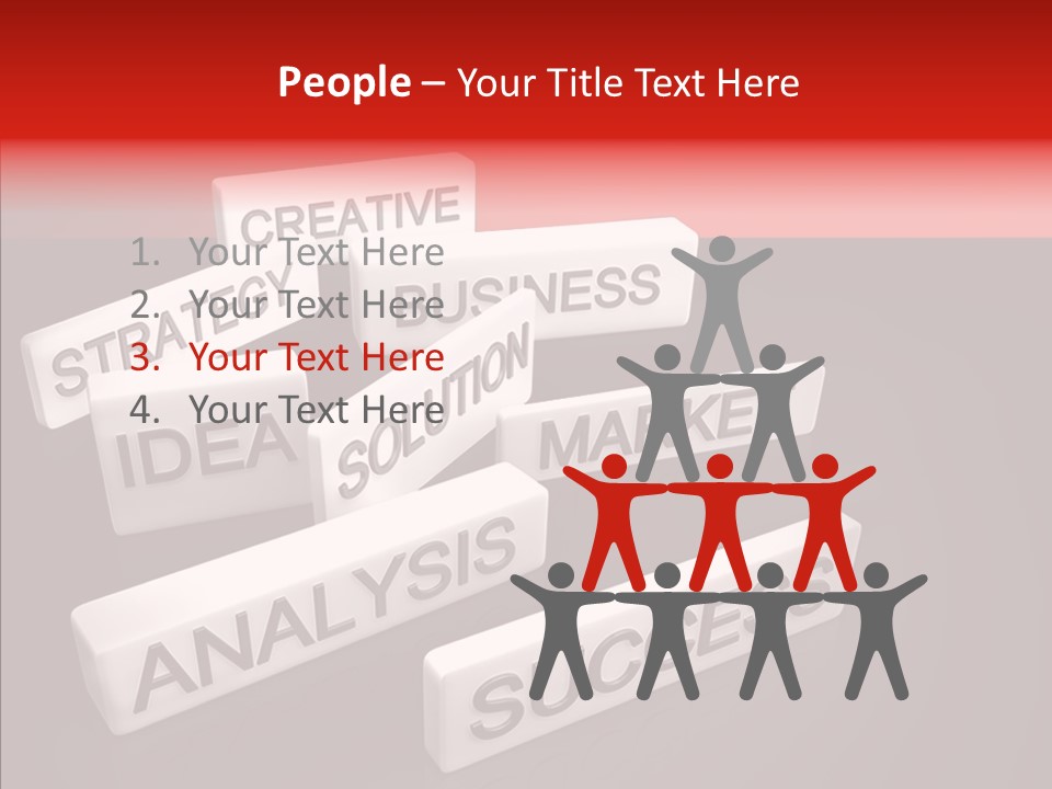 Contains Wording Services PowerPoint Template