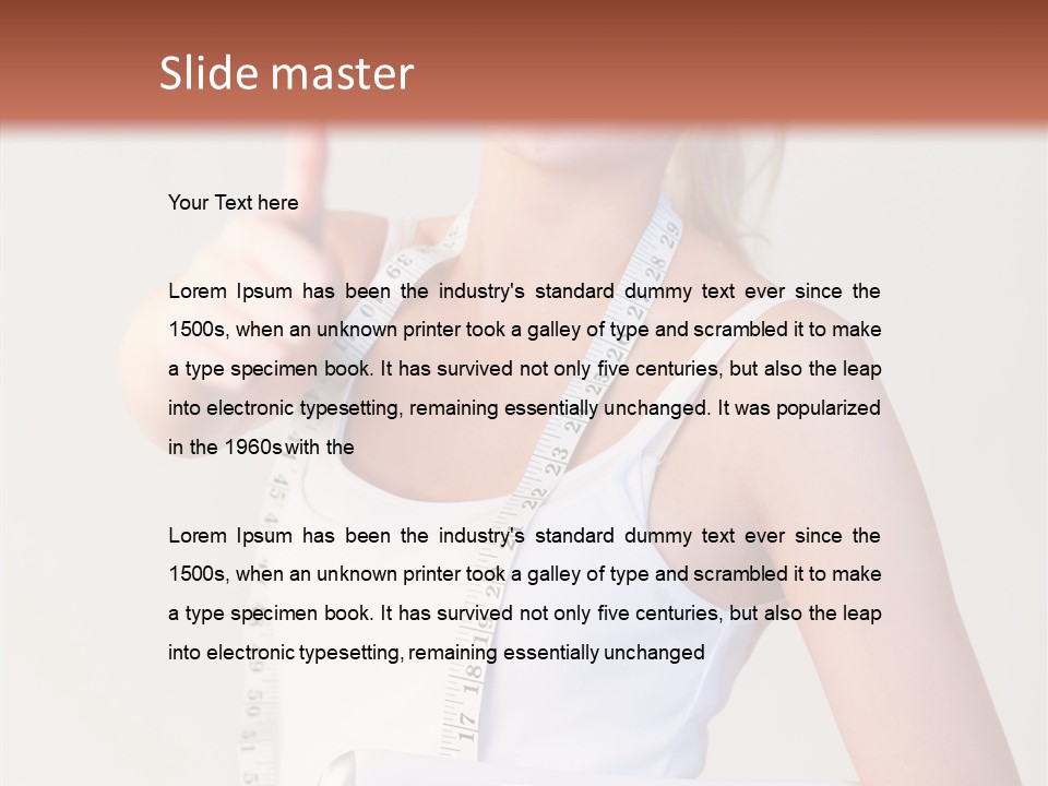 Diet Eating Color PowerPoint Template