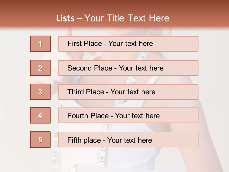 Diet Eating Color PowerPoint Template