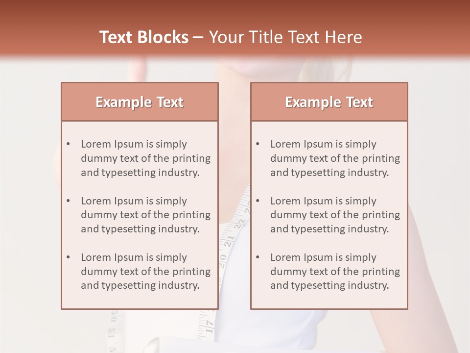 Diet Eating Color PowerPoint Template
