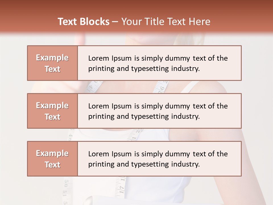 Diet Eating Color PowerPoint Template