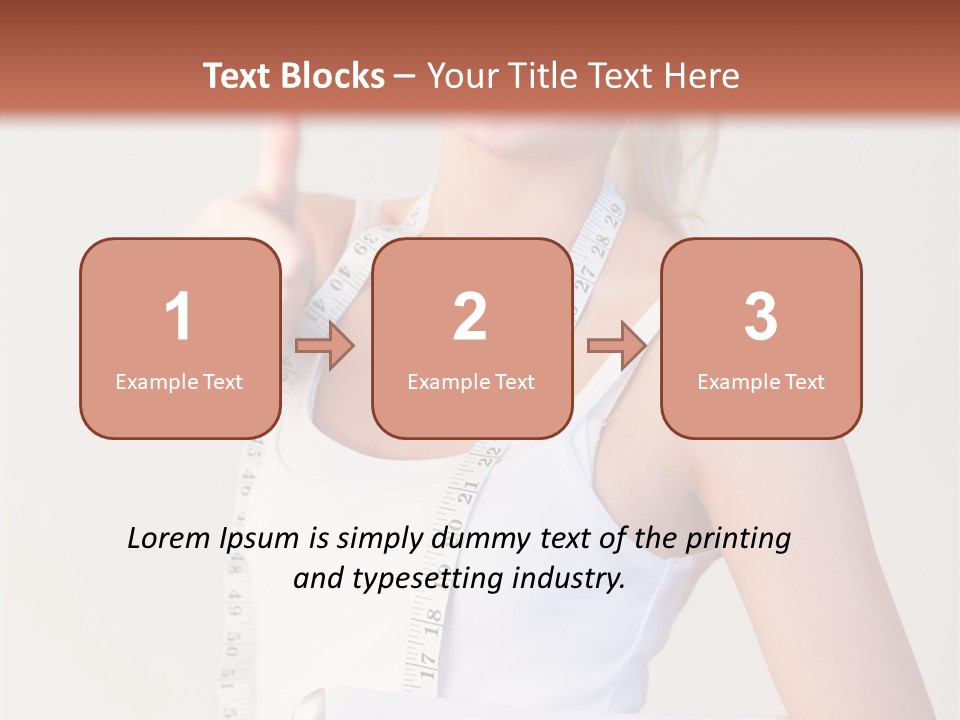 Diet Eating Color PowerPoint Template