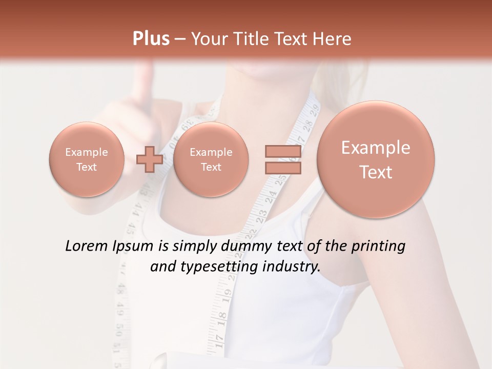 Diet Eating Color PowerPoint Template