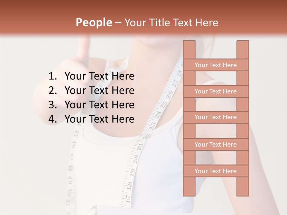 Diet Eating Color PowerPoint Template