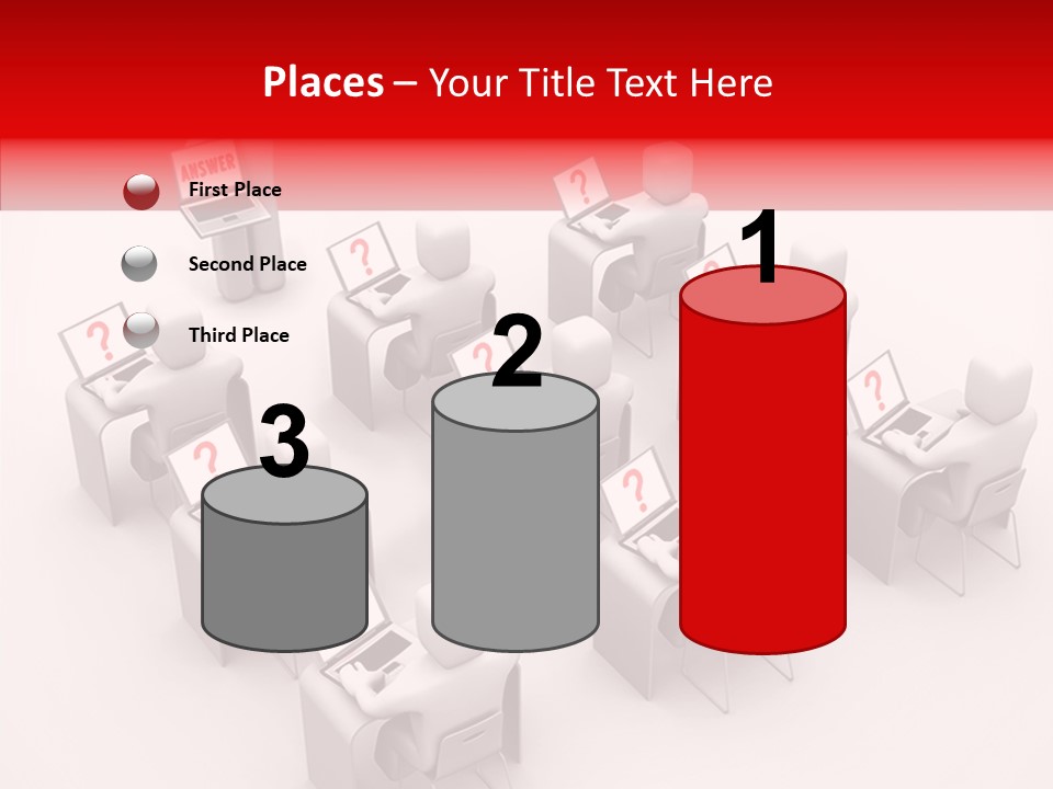 Teach Teamwork Person PowerPoint Template