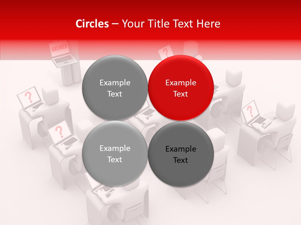 Teach Teamwork Person PowerPoint Template