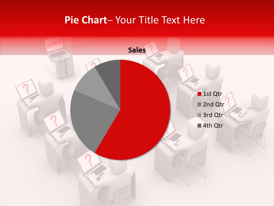 Teach Teamwork Person PowerPoint Template
