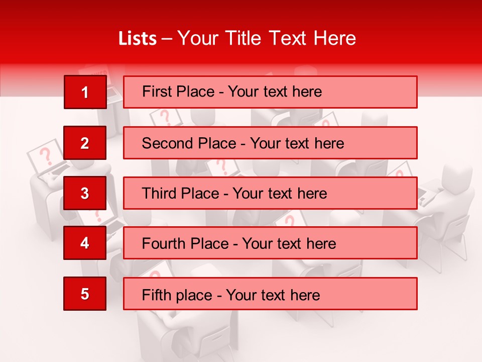 Teach Teamwork Person PowerPoint Template