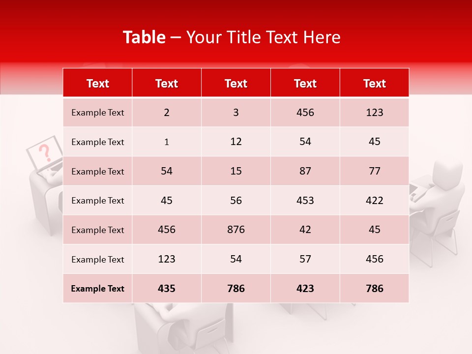 Teach Teamwork Person PowerPoint Template