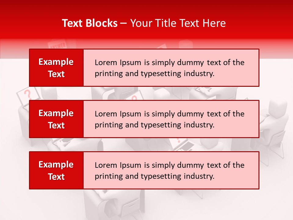 Teach Teamwork Person PowerPoint Template