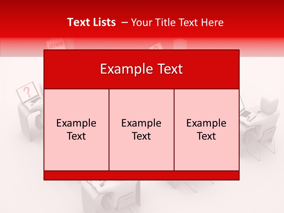 Teach Teamwork Person PowerPoint Template