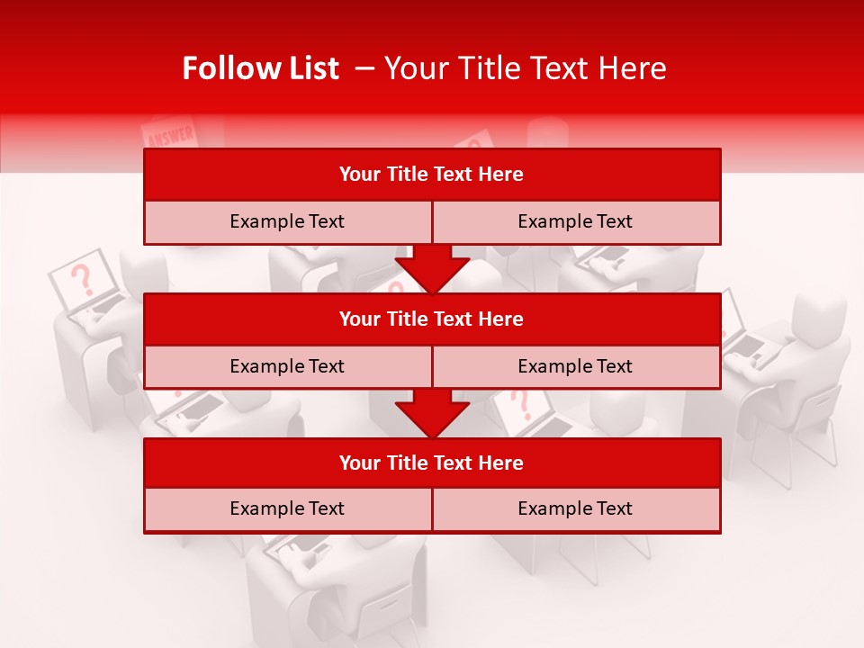 Teach Teamwork Person PowerPoint Template