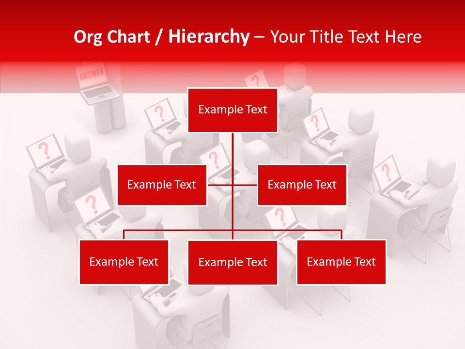 Teach Teamwork Person PowerPoint Template
