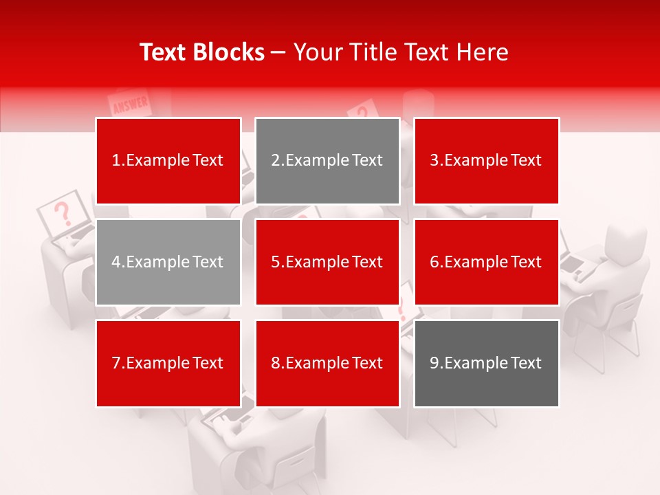 Teach Teamwork Person PowerPoint Template