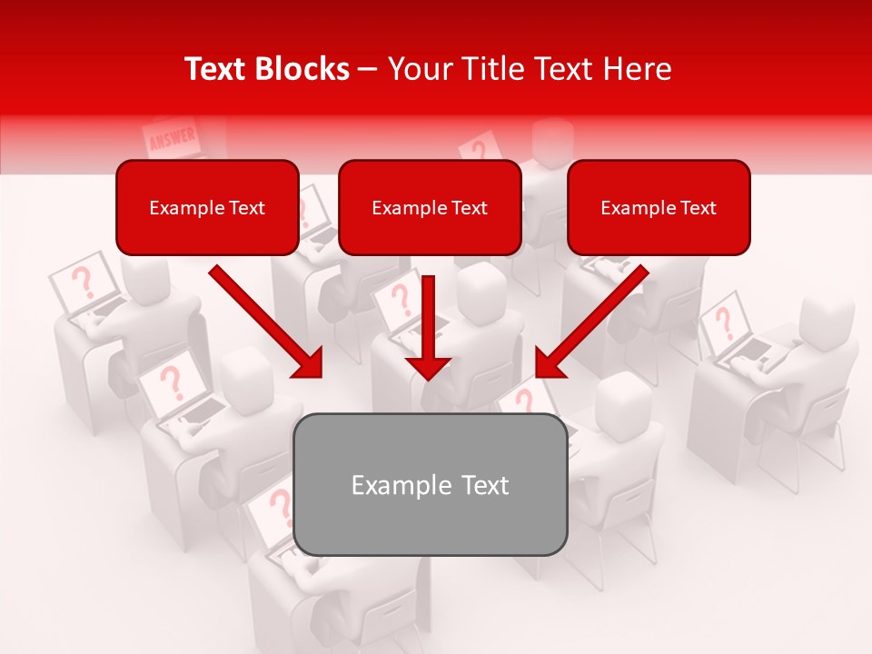 Teach Teamwork Person PowerPoint Template
