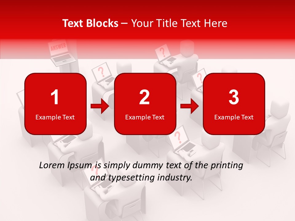Teach Teamwork Person PowerPoint Template