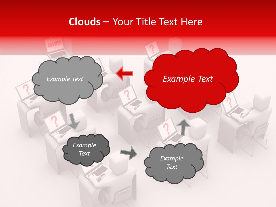 Teach Teamwork Person PowerPoint Template