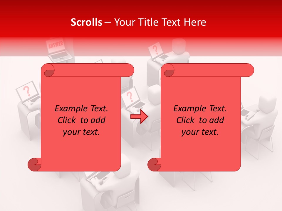 Teach Teamwork Person PowerPoint Template