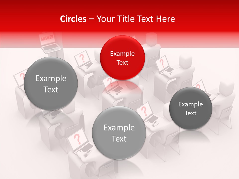 Teach Teamwork Person PowerPoint Template