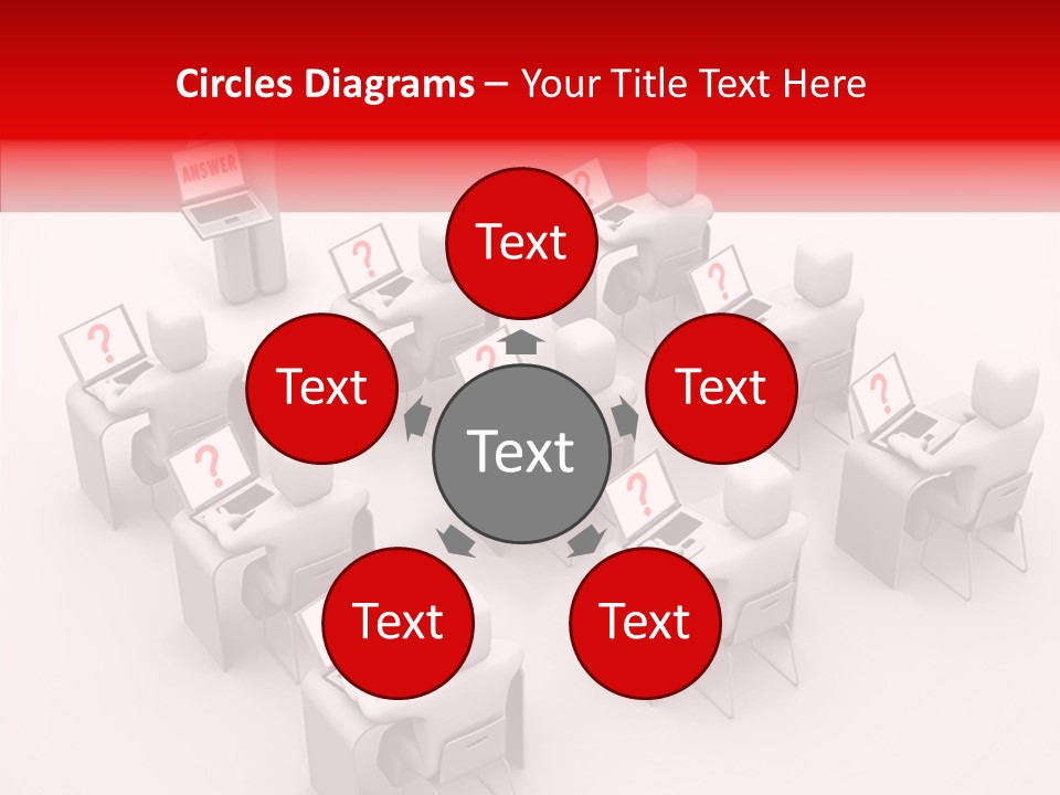 Teach Teamwork Person PowerPoint Template