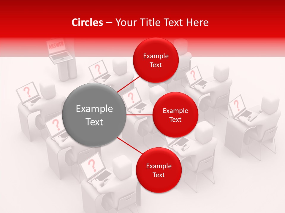 Teach Teamwork Person PowerPoint Template