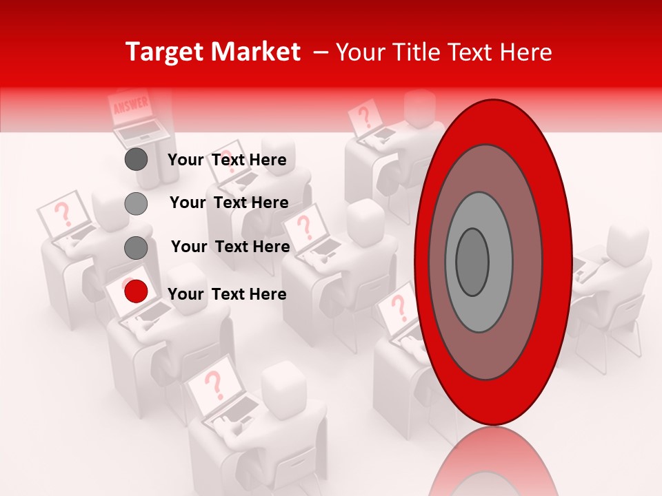 Teach Teamwork Person PowerPoint Template