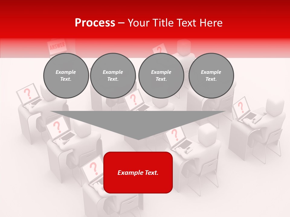 Teach Teamwork Person PowerPoint Template